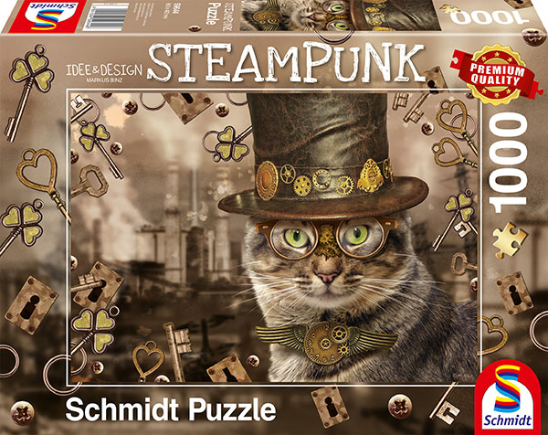 Steampunk Chat 1000 Pcs Schmidt Spiele